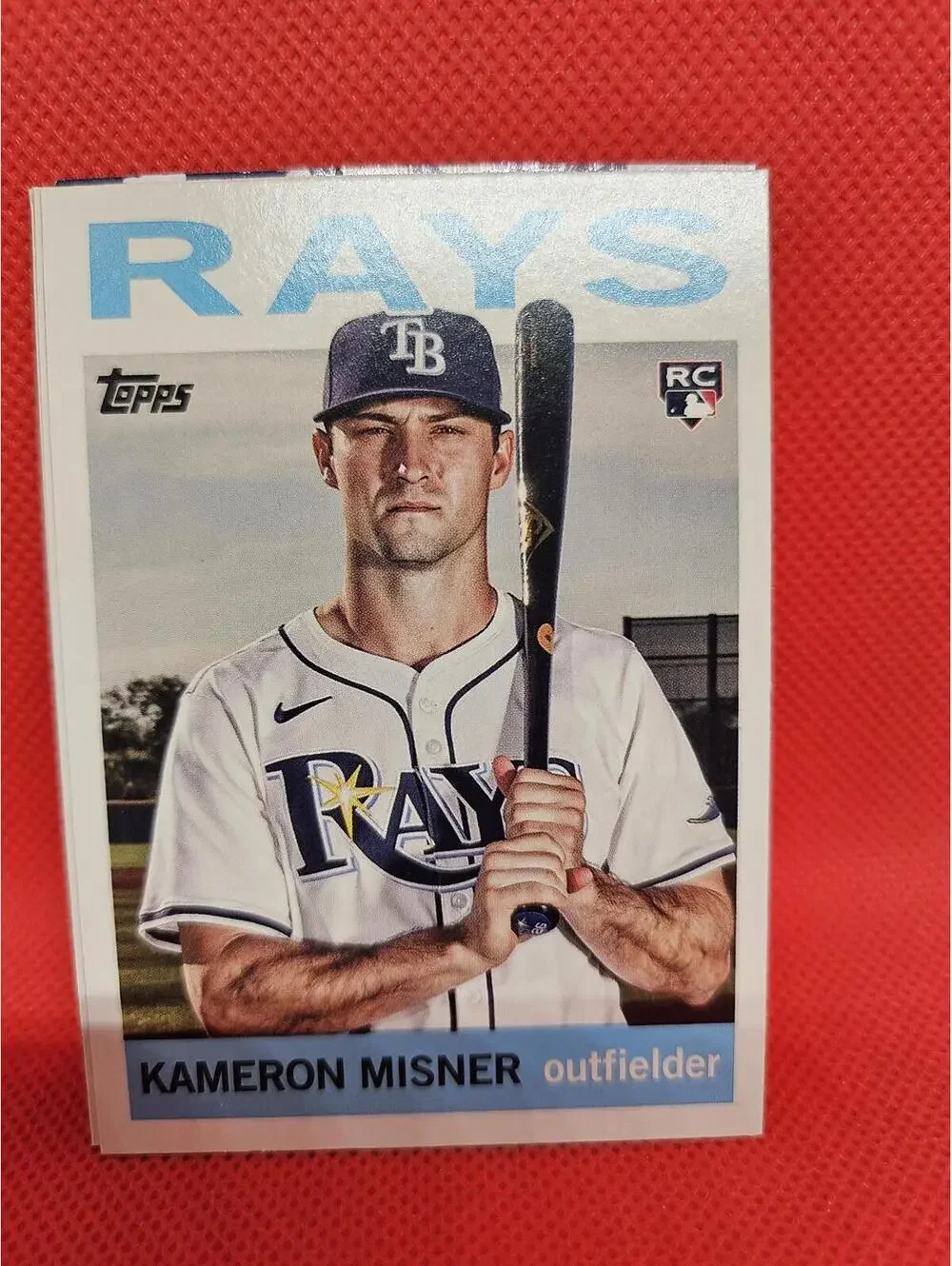 Kameron Misner (RC) 2025 Topps Archives Rookie #28 - Rays - RAW Mint